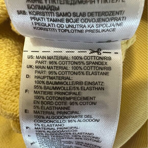 Adidas Trefoil Light Yellow Sweatshirt - Picture 5 of 10